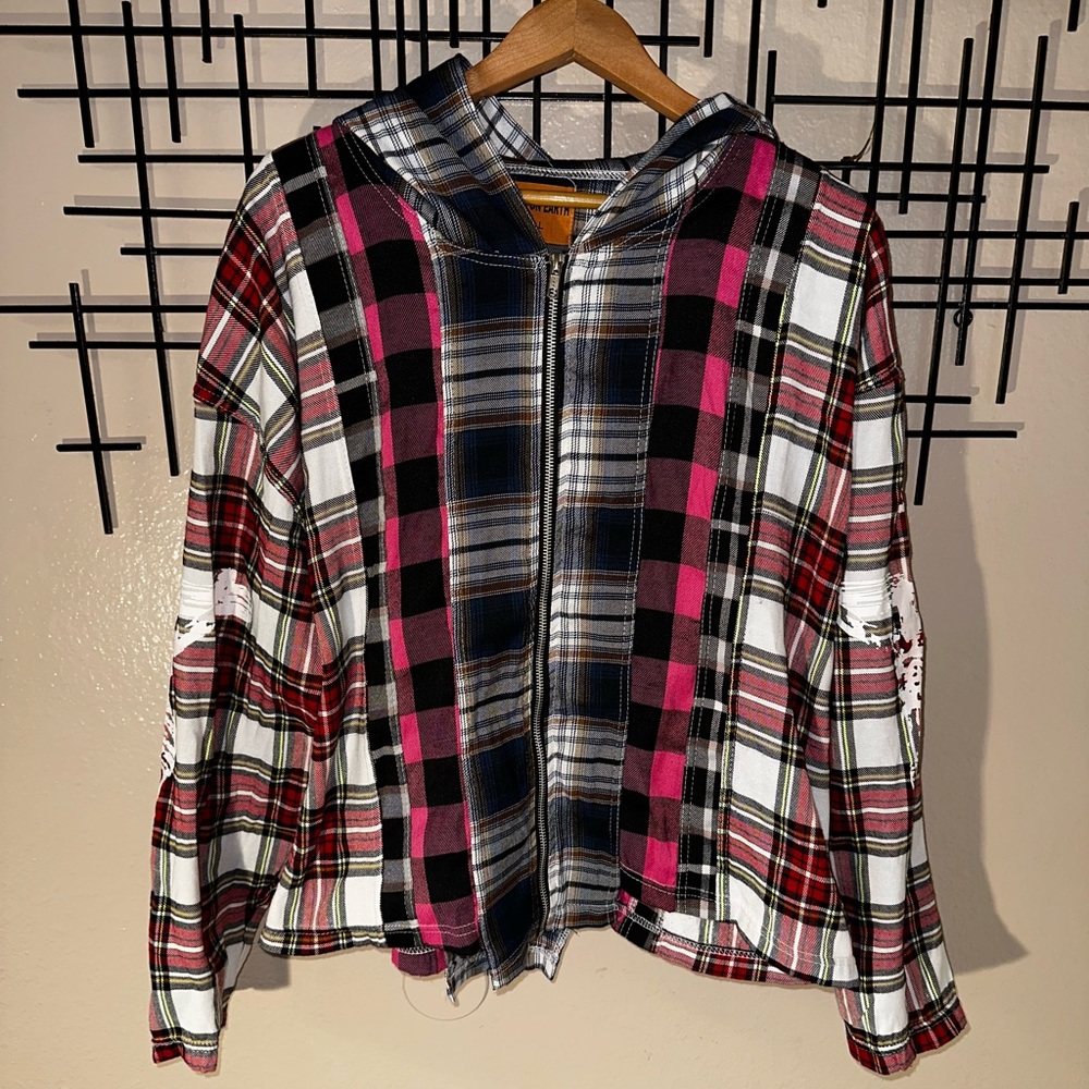 Hooded Flannel Size Large